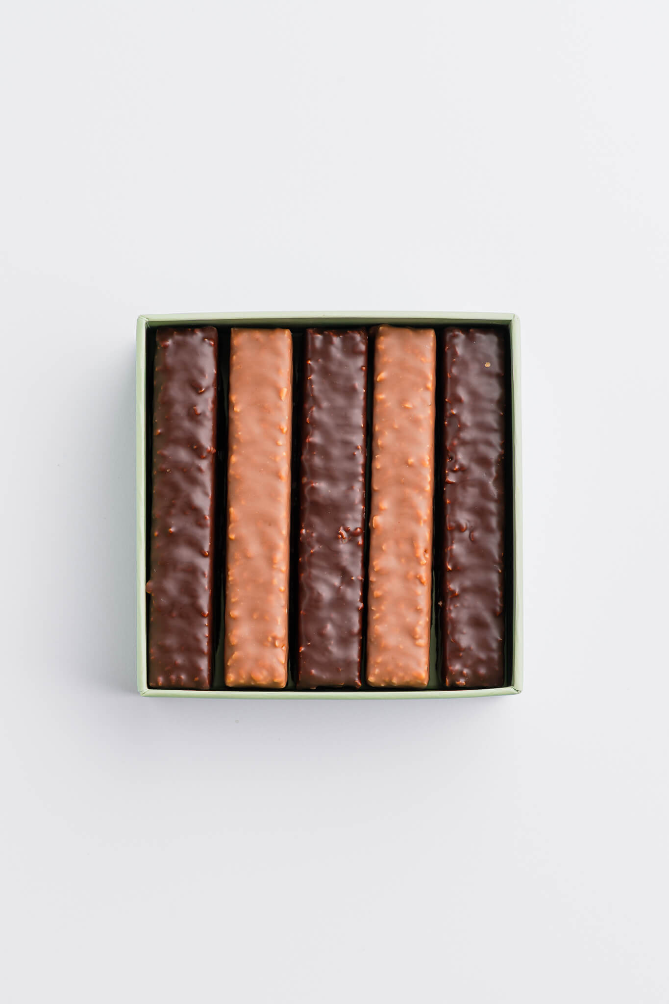 Hazelnut Praline Branches – Dark & Milk / 150g